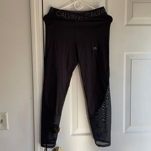 Crossover workout leggings